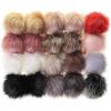 imageMr Pen Faux Fur Pom Pom 20 Pack 4 Inch 14 Colors Fluffy Pom Pom with Elastic Loop Pom Poms for Hats Fluffy Hat Pom Poms Pompoms for Hat Knitting Faux Fur Pom Poms for Hats
