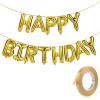 imageMr Pen Happy Birthday Balloons 145 inch 15 pcs Gold Happy Birthday Banner Happy Birthday Balloons Letters Happy birthday Balloon Banner Birthday Balloon Happy Birthday Foil Balloon