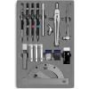 imageMr Pen Professional Geometry Set 17 pcs Silver Geometry Kit for Artists Metal Rulers and Compasses Mechanical Pencil Set Drafting Tools ampamp Drafting kits