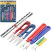 imageMr Pen Seam Ripper Kit 7 pcs Seam Ripper Pack 4 Seam Rippers with 2 Thread Snips and 1 Sliding Gauge Seam Rippers for Sewing Sewing Tools Thread Cutter Seam Ripper and Thread Remover