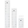 imageMr Pen Sewing Ruler 3 Pack 6quot 12quot ampamp 17quot Acrylic Ruler Quilting Ruler Cutting Ruler Acrylic Ruler for Cutting Fabric Rulers for Quilting and Sewing Non Slip Quilt Rulers Sewing Supplies