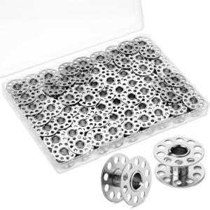 imageMr Pen Bobbins Metal Bobbins 64 Pack Bobbins for Sewing Machine Bobbins for Brother Sewing Machine Bobbins for Singer Sewing Machine Sewing Machine Bobbins Sewing Machine Accessories64 Pack