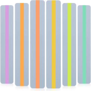 imageMr Pen Guided Reading Strips 18 Pack Highlighter Strips Bookmarks for Kids Highlight Strips for Books Reading Trackers for Kids Highlighter Strips for Reading Book Highlighter StripsMuted