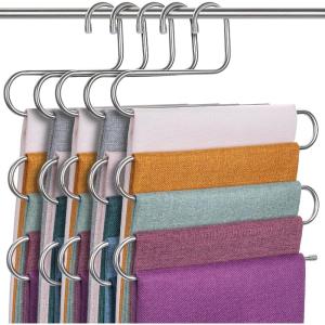 imageMr Pen Pants Hangers  Space Saving 5 Pack Jeans Hangers