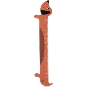 imageMr Pen Wooden Ruler 15cm Tiger Wood Ruler Centimeter Ruler mm Ruler Standard Ruler Small Ruler for School Standard Metric Ruler Mini Ruler for School Rulers for Kids Ruler Wooden RulersSausage Dog