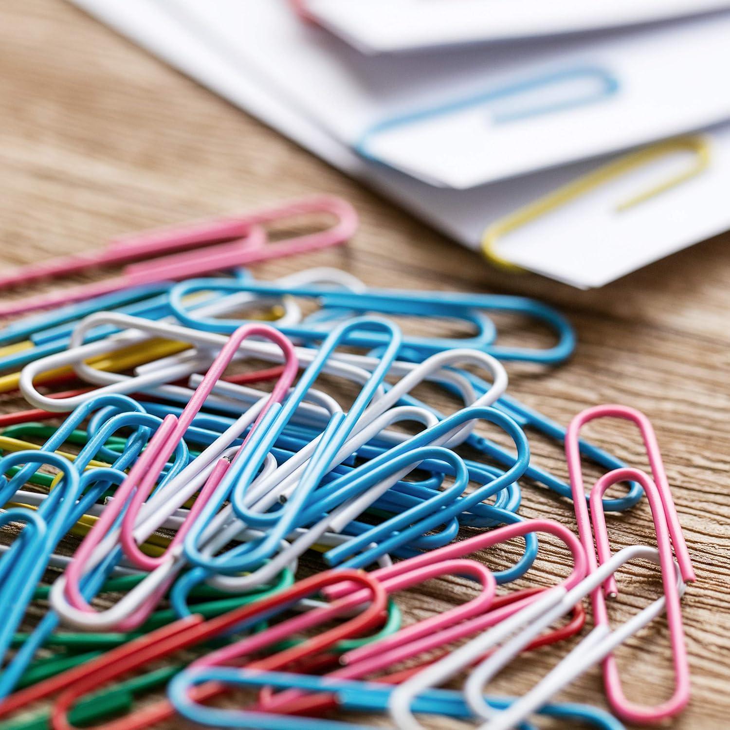 imageMr Pen 13 Inch Paper Clips 450 Pack  Small Cute Colored Mini ColorfulAssorted