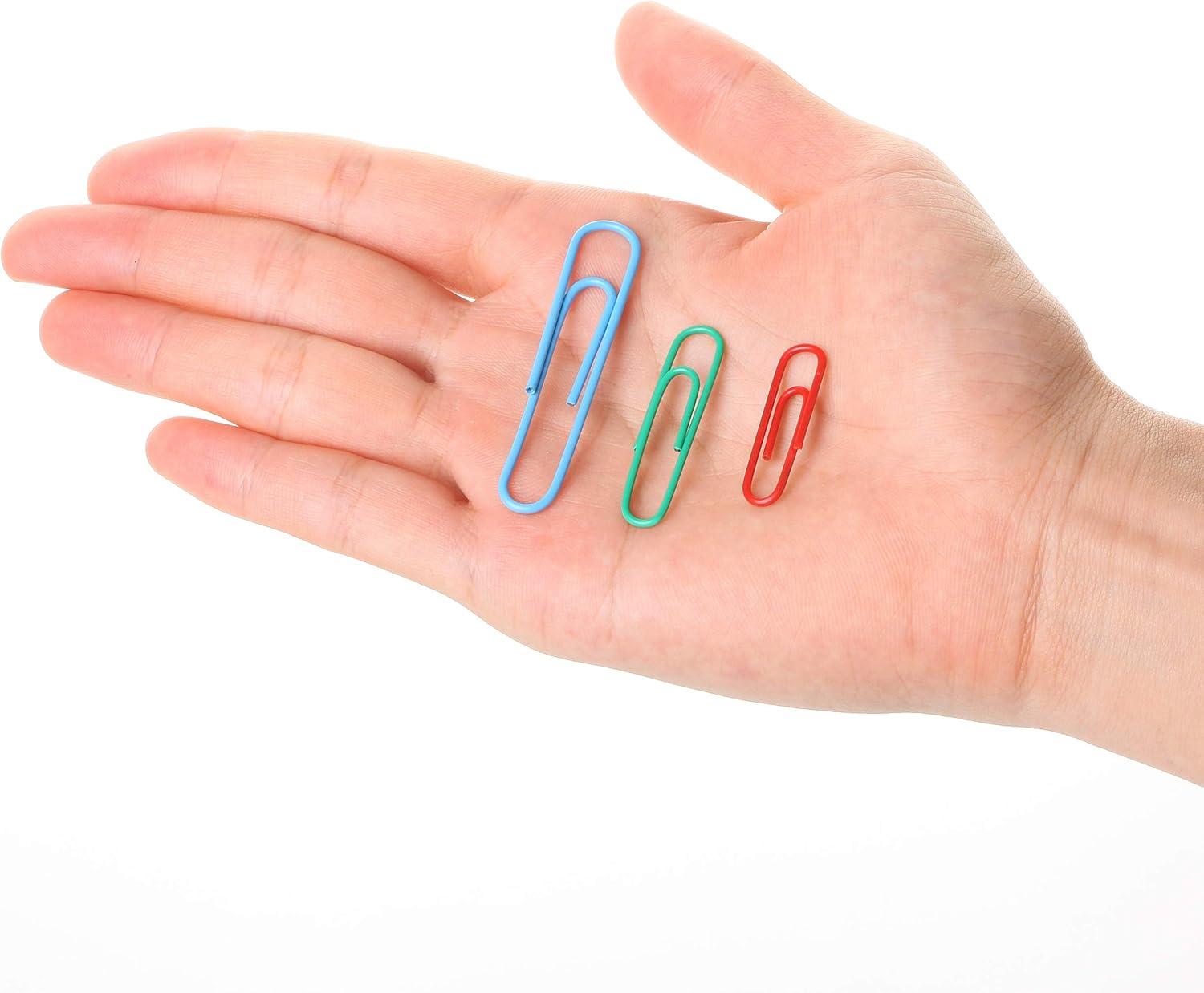 imageMr Pen 13 Inch Paper Clips 450 Pack  Small Cute Colored Mini ColorfulAssorted