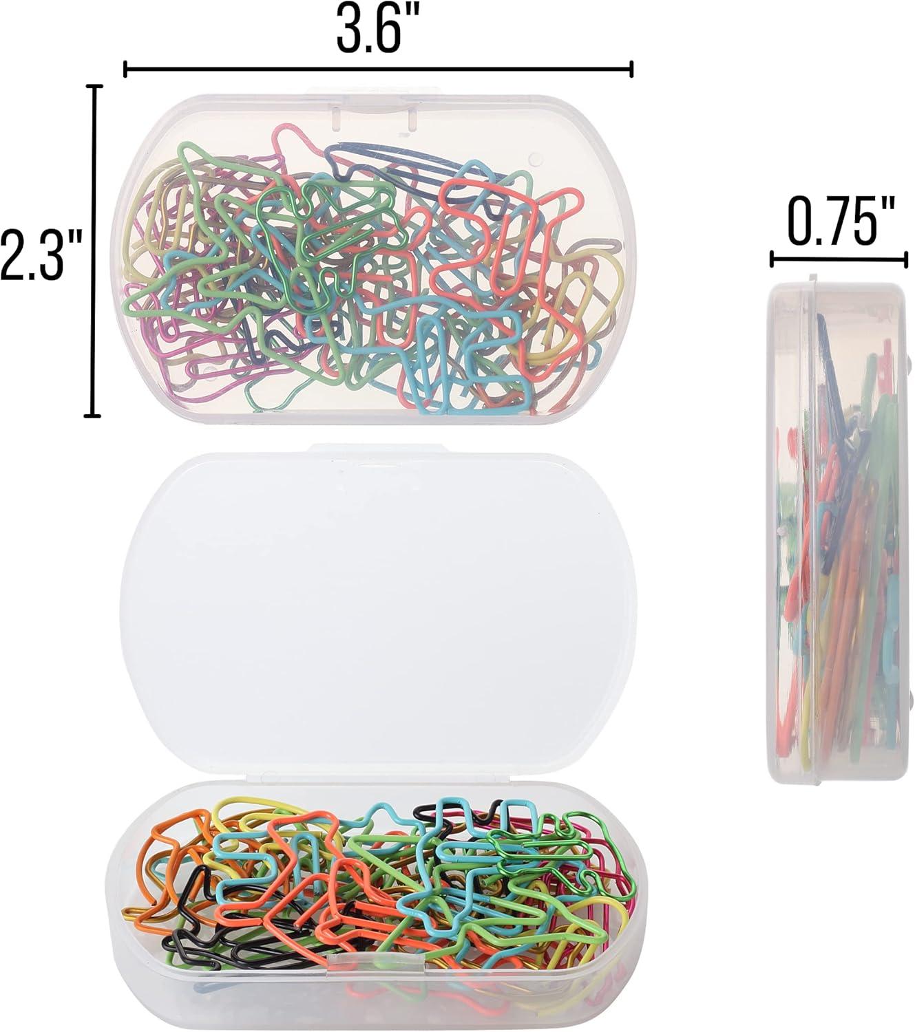 imageMr Pen Animal Shaped Paper Clips  30 pcs Assorted Colors Cute ampamp Fun for KidsAnimals