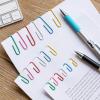 imageMr Pen 13 Inch Paper Clips 450 Pack  Small Cute Colored Mini ColorfulAssorted