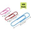 imageMr Pen 13 Inch Paper Clips 450 Pack  Small Cute Colored Mini ColorfulAssorted