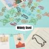imageMr Pen Animal Shaped Paper Clips  30 pcs Assorted Colors Cute ampamp Fun for KidsAnimals