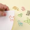 imageMr Pen Animal Shaped Paper Clips  30 pcs Assorted Colors Cute ampamp Fun for KidsAnimals