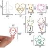 imageMr Pen Animal Shaped Paper Clips  30 pcs Assorted Colors Cute ampamp Fun for KidsCute Shapes