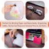 imageMr Pen Binder Clips 120 Pcs Assorted Sizes Black Medium Small Office Supplies Paper Clips