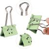 imageMr Pen Cute Binder Clips 80Pcs Assorted Colors and Sizes Medium and Small Office Supplies Cute Paper Clips