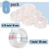 imageMr Pen Gift Wrapping Tape 6 Pack Gift Wrap Tape Wrapping Tape Clear Tape Invisible Tape Gift Tape Wrapping Tape for Presents Wrapping Paper Tape Tape Tape Clear Tape Refills for Dispenser