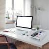 imageMr Pen Letter Tray Desk Organizer Plastic 2 Pack White File Organizer for Desk Paper Organizer for Desk Paper Holder for Desk White Desk Organizer Paper Tray Organizer Office Desk Organizers