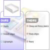 imageMr Pen Letter Tray Desk Organizer Plastic 2 Pack White File Organizer for Desk Paper Organizer for Desk Paper Holder for Desk White Desk Organizer Paper Tray Organizer Office Desk Organizers