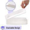 imageMr Pen Letter Tray Desk Organizer Plastic 2 Pack White File Organizer for Desk Paper Organizer for Desk Paper Holder for Desk White Desk Organizer Paper Tray Organizer Office Desk Organizers