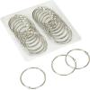 imageMr Pen Loose Leaf Binder Ring 30 Pack 2 Inches Silver Binder Rings Book Rings Metal Rings for Index Cards Rings for Flash Cards Index Card Rings Paper Rings Small Binder Ring Book RingSilver