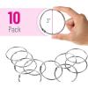 imageMr Pen Loose Leaf Binder Ring 30 Pack 2 Inches Silver Binder Rings Book Rings Metal Rings for Index Cards Rings for Flash Cards Index Card Rings Paper Rings Small Binder Ring Book RingSilver