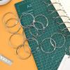imageMr Pen Loose Leaf Binder Ring 30 Pack 2 Inches Silver Binder Rings Book Rings Metal Rings for Index Cards Rings for Flash Cards Index Card Rings Paper Rings Small Binder Ring Book RingSilver