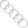 imageMr Pen Loose Leaf Binder Ring 40 Pack Binder Rings 1 Inch Binder Rings Book Rings Metal Rings for Index Cards Rings for Flash Cards Index Card Rings Paper Rings Small Binder Ring Book RingSilver