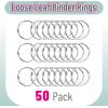 imageMr Pen Loose Leaf Binder Ring 40 Pack Binder Rings 1 Inch Binder Rings Book Rings Metal Rings for Index Cards Rings for Flash Cards Index Card Rings Paper Rings Small Binder Ring Book RingSilver