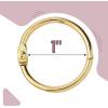 imageMr Pen Loose Leaf Binder Ring 40 Pack Binder Rings 1 Inch Binder Rings Book Rings Metal Rings for Index Cards Rings for Flash Cards Index Card Rings Paper Rings Small Binder Ring Book RingGold
