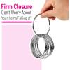imageMr Pen Loose Leaf Binder Ring 40 Pack Binder Rings 1 Inch Binder Rings Book Rings Metal Rings for Index Cards Rings for Flash Cards Index Card Rings Paper Rings Small Binder Ring Book RingSilver