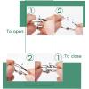imageMr Pen Loose Leaf Binder Ring 40 Pack Binder Rings 1 Inch Binder Rings Book Rings Metal Rings for Index Cards Rings for Flash Cards Index Card Rings Paper Rings Small Binder Ring Book RingSilver