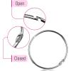 imageMr Pen Loose Leaf Binder Ring 40 Pack Binder Rings 1 Inch Binder Rings Book Rings Metal Rings for Index Cards Rings for Flash Cards Index Card Rings Paper Rings Small Binder Ring Book RingSilver