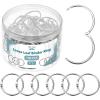 imageMr Pen Loose Leaf Binder Ring 40 Pack Binder Rings 1 Inch Binder Rings Book Rings Metal Rings for Index Cards Rings for Flash Cards Index Card Rings Paper Rings Small Binder Ring Book RingSilver