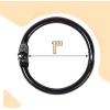 imageMr Pen Loose Leaf Binder Ring 40 Pack Binder Rings 1 Inch Binder Rings Book Rings Metal Rings for Index Cards Rings for Flash Cards Index Card Rings Paper Rings Small Binder Ring Book RingBlack