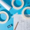 imageMr Pen Masking Tape 06 inch White 3 Pack Tape Masking Painting Tape Painters Tape Drafting Tape White Masking Tape White Painters Tape Painter Tape