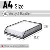 imageMr Pen Mesh Desk Organizer  Single Tray with Letter Tray File Holder for Desk Paper Management