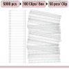 imageMr Pen Standard Tagging Gun Fasteners 1 Inch 5000 pcs White Plastic Tag Gun Fasteners Tag Gun Refills Tagging Gun Refill Stitch Gun Refill Price Gun Tags Refills Pricing Tag Gun Barbs