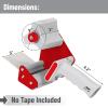 imageMr Pen Tape Gun Packing Tape Dispenser 3 inch Core 3 inch Tape Gun Dispenser 3 inch Packing Tape Gun Heavy Duty Tape Dispenser Shipping Dispenser Packaging Tape Dispenser GunRed