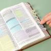 imageMr Pen Transparent Sticky Note Set 1650 Sheets Pastel Colors Tabs Dividers Translucent Planner Notes