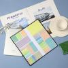 imageMr Pen Transparent Sticky Note Set 1650 Sheets Pastel Colors Tabs Dividers Translucent Planner Notes