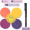 imageMr Pen Transparent Sticky Notes 200 Pcs Sunset Set Round Translucent Sticky Notes Sticky Note Tabs See Through Sticky Notes Transparent Bible Sticky Notes Mr Pen Bible TabsSunset