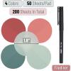 imageMr Pen Transparent Sticky Notes 200 Pcs Sunset Set Round Translucent Sticky Notes Sticky Note Tabs See Through Sticky Notes Transparent Bible Sticky Notes Mr Pen Bible TabsVintage