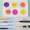 imageMr Pen Transparent Sticky Notes 200 Pcs Sunset Set Round Translucent Sticky Notes Sticky Note Tabs See Through Sticky Notes Transparent Bible Sticky Notes Mr Pen Bible TabsSunset