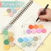 imageMr Pen Transparent Sticky Notes 560 Pcs Assorted Colors Round Translucent Sticky NotesBeach Joy