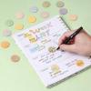 imageMr Pen Transparent Sticky Notes 560 Pcs Assorted Colors Round Translucent Sticky NotesBoho