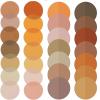 imageMr Pen Transparent Sticky Notes 560 Pcs Assorted Colors Round Translucent Sticky NotesGolden Harvest