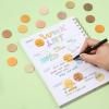 imageMr Pen Transparent Sticky Notes 560 Pcs Assorted Colors Round Translucent Sticky NotesGolden Harvest