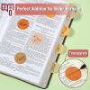 imageMr Pen Transparent Sticky Notes 560 Pcs Assorted Colors Round Translucent Sticky NotesGolden Harvest