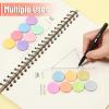 imageMr Pen Transparent Sticky Notes 560 Pcs Assorted Colors Round Translucent Sticky NotesMacaron