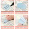 imageMr Pen Transparent Sticky Notes 560 Pcs Assorted Colors Round Translucent Sticky NotesMacaron